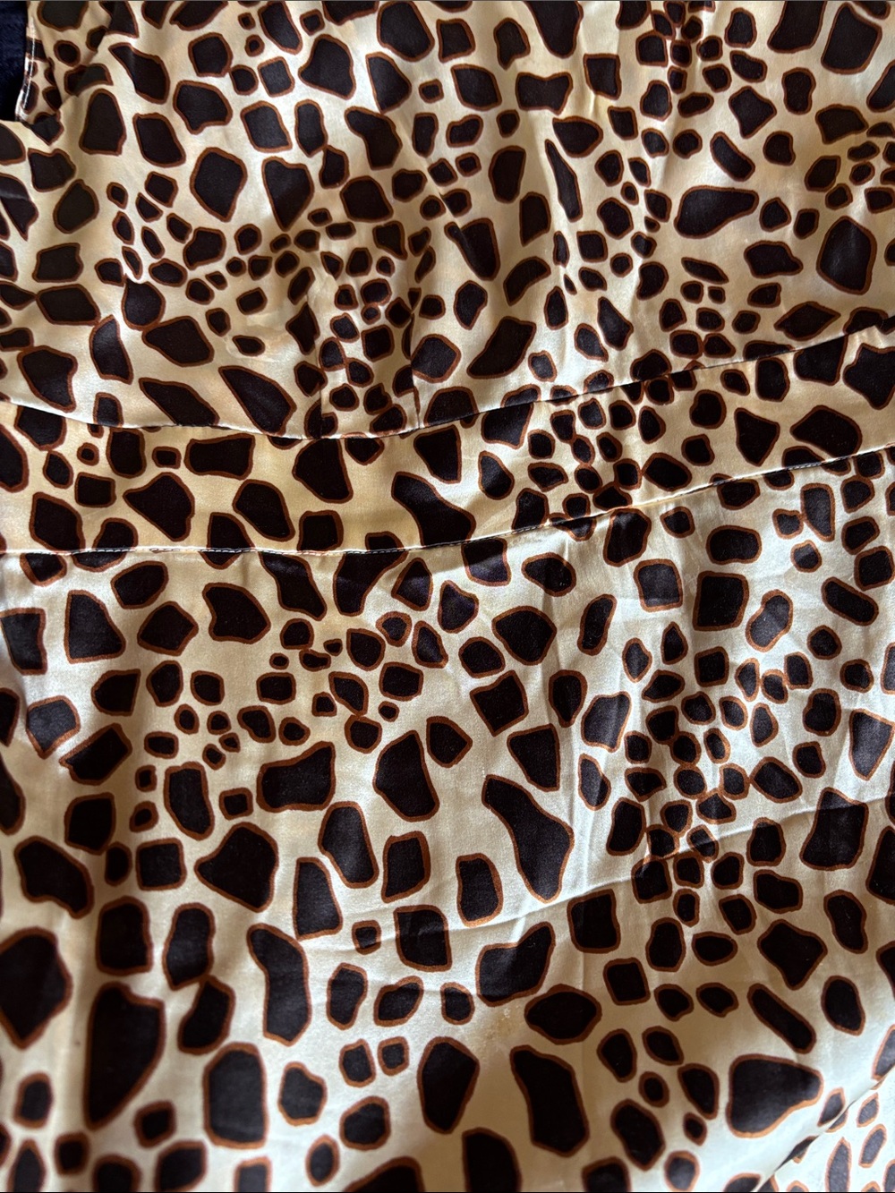 Talbots Leopard Print Silk shell - Picture 2 of 6